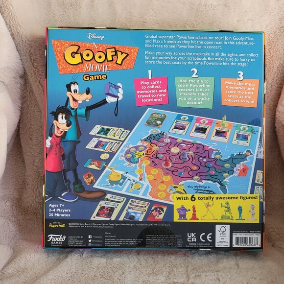 Funko Disney A Goofy Movie Game NEW UNOPENED - Max Goofy Powerline - Picture 4 of 10